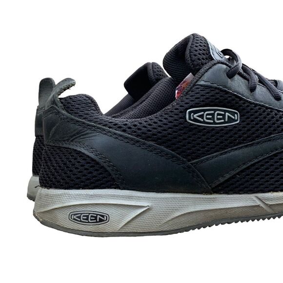 Keen Auckland Lace Black Athletic Walking Shoes Sneakers Women’s size 10 - Picture 6 of 15
